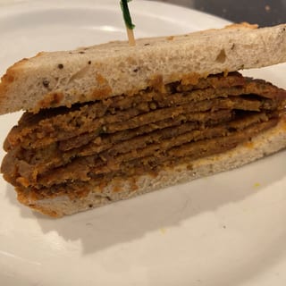 Homemade Meatloaf Sandwich