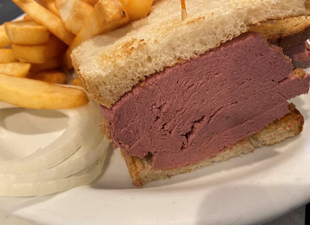 Liverwurst Sandwich.