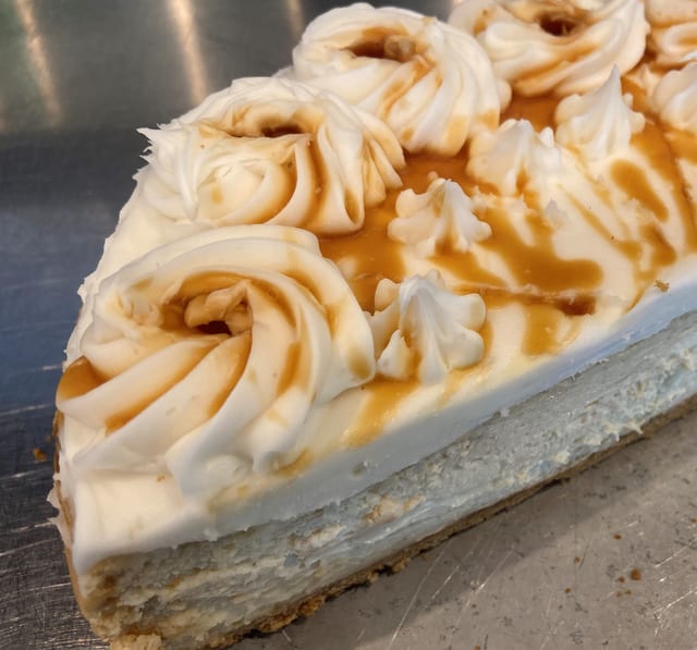 Dulce de Leche Caramel Cheesecake.