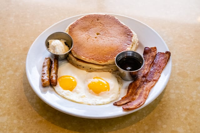 Hearty Breakfast Combo.