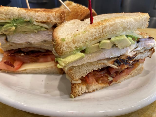 California Chicken Burger.