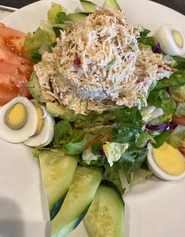 Stuffed Avocado Salad.