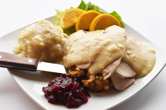Roasted Turkey Dinner.