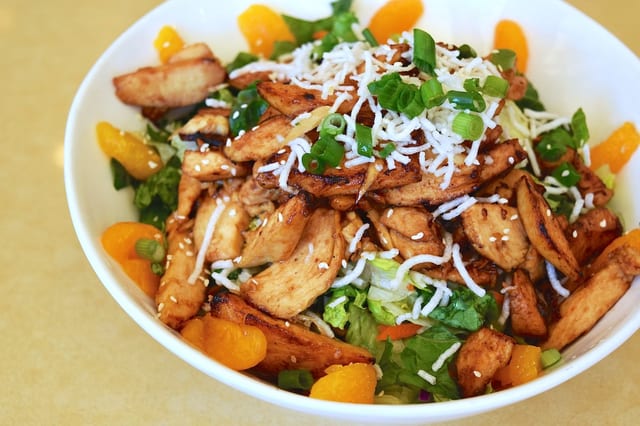 Our Famous Chinese Chicken Salad.