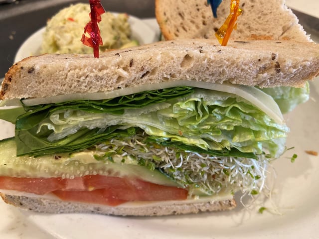 Vegetarian Sandwich.