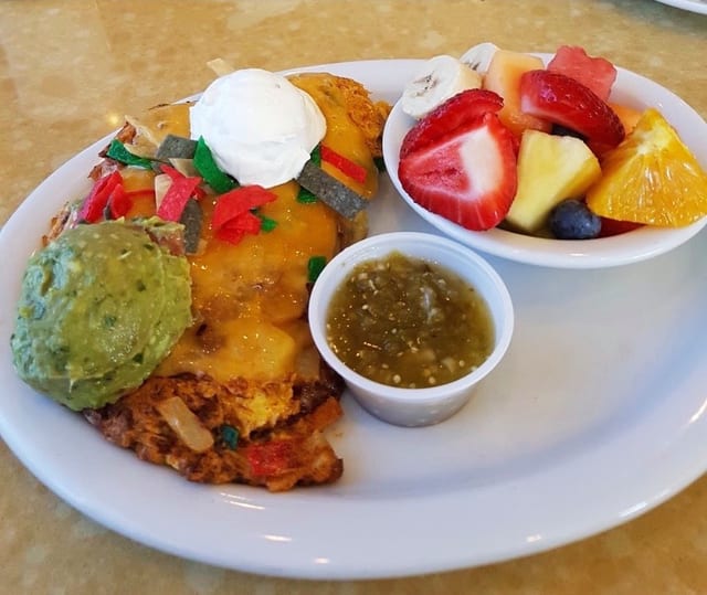 Mexican Omelette.