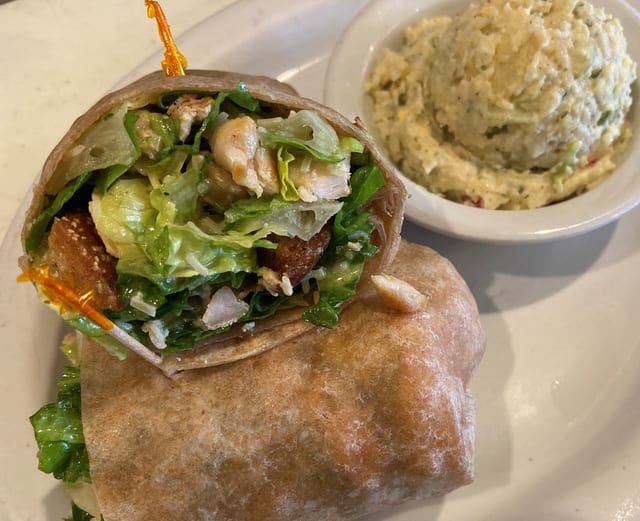Chicken Caesar Wrap.