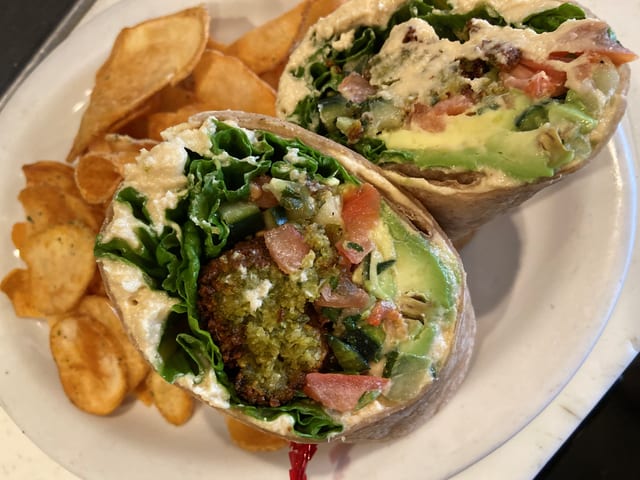 Falafel Wrap.