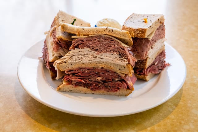 Newbury Park Combo Sandwich.