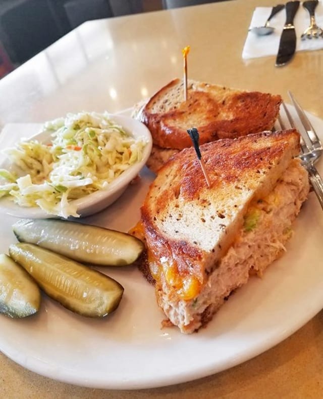 Tuna Melt Sandwich.