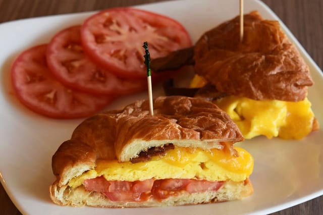Breakfast Sandwich.