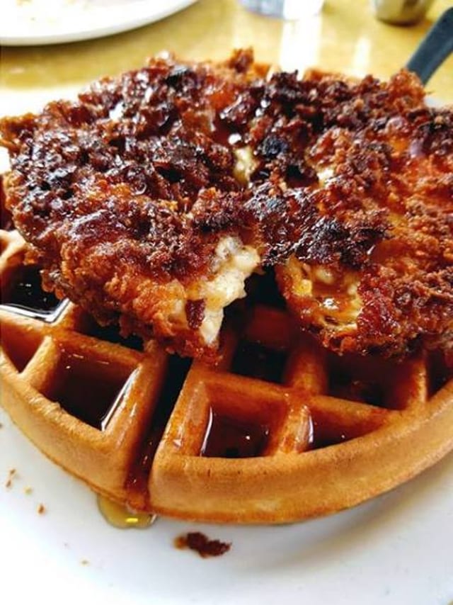 Chicken & Waffle.