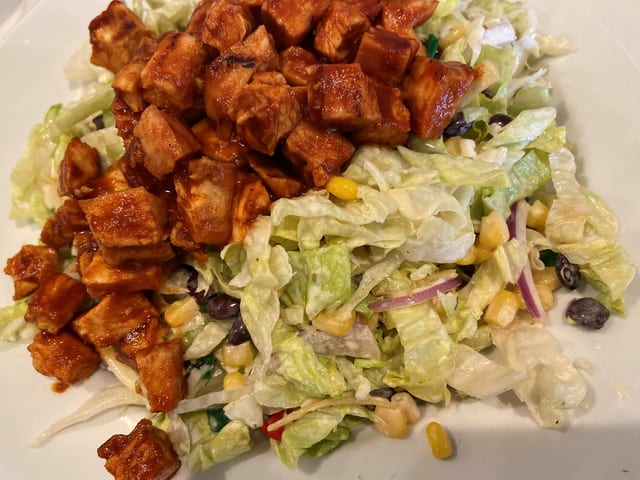 BBQ Chicken Salad.