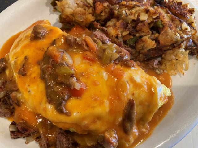 Ranchero Omelette.