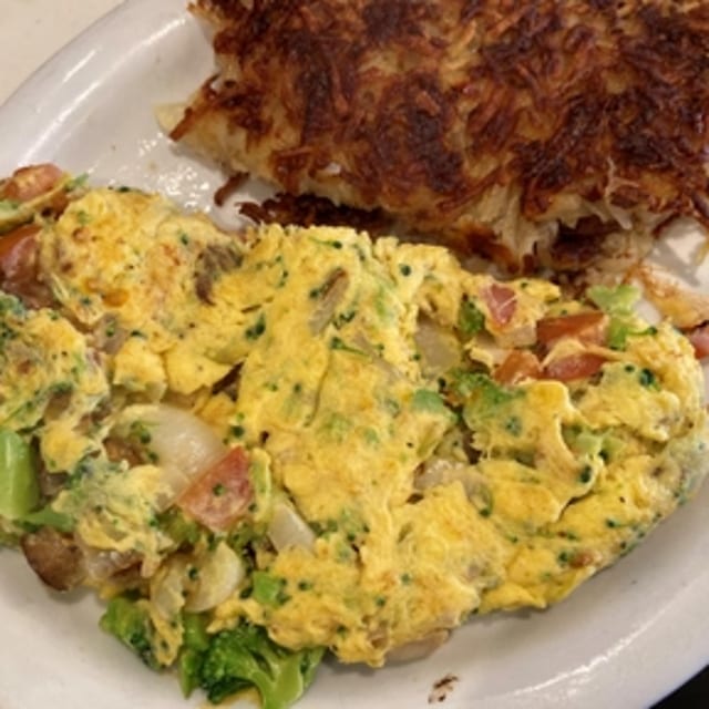 Veggie Omelette.