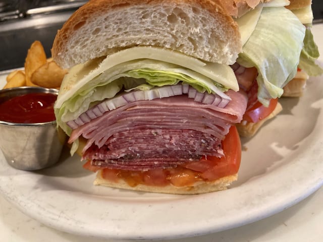 Classic Italian Sub.