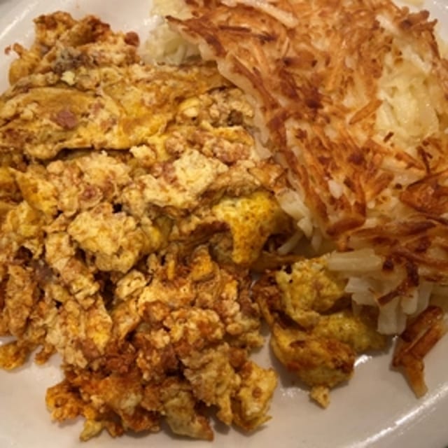 Chorizo and Eggs.