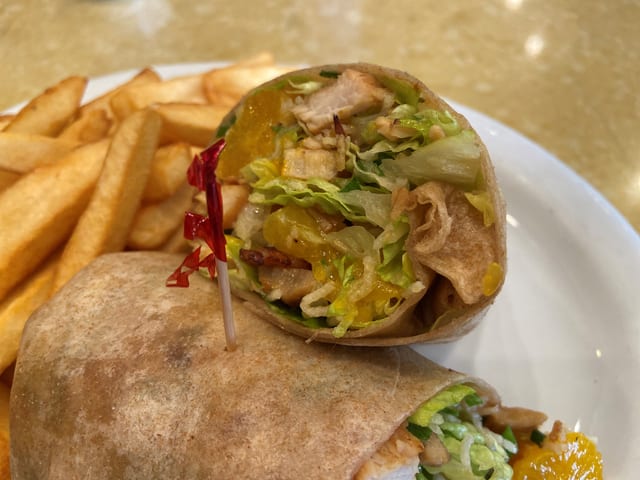 Chinese Chicken Wrap.