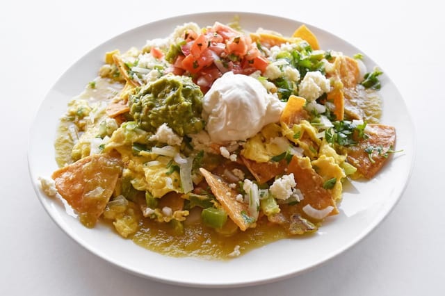 Chilaquiles.